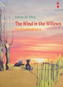 Cover The Wind in the Willows for concert band score and parts
