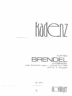 Kadenzen zu Mozarts Klavierkonzert d-Moll KV466 Brendel, Alfred, Bearb.