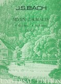 7 Chorales for 4 recorders (SSAA) score