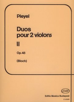 Duos op.48 vol.2 for two violins score