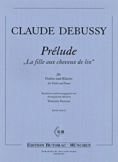 La fille aux cheveux de lin für Violine und Klavier