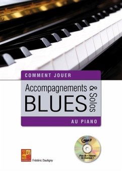 Cover Accompagnements & Solos Blues Au Piano Klavier Buch + CD