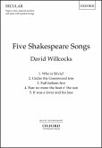 Willcocks, David, Five Shakespeare Songs Upper voices, opt. narrator & piano/strings & piano Vocal Score