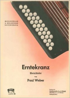 Cover Weber, P. Erntekranz Diatonische Handharmonika