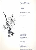 Fable pour clarinette et piano Fable pour clarinette et piano