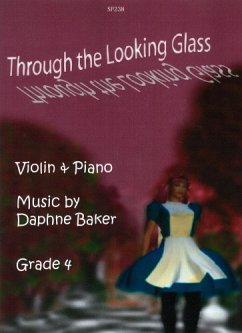 Cover Daphne Baker Through the Looking Glass violin & piano