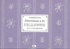 Cover Divertimento C-Dur für 3 Blockflöten (SAT) Partitur