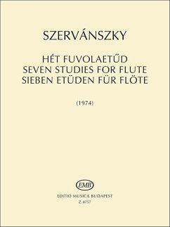 Cover 7 Etüden für Flöte solo