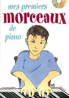 Cover Sebastia Minvielle, Mes Premiers Morceaux De Piano Klavier Buch + CD