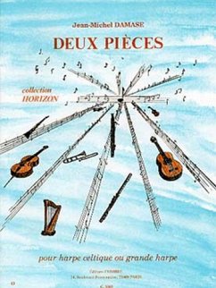 DAMASE Jean-Michel Pičces (2) Pour Gabrielle - Pauline harpe ou harpe celtique Partition