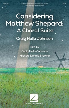 Cover Considering Matthew Shepard: A Choral Suite