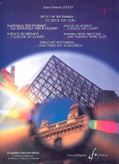 Cover Jeux de rythmes et jeux de cles vol.1 spiele mit Rhythmen und spiele mit Schlüsseln (fr/dt/en/sp/port/gr)