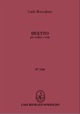 Carlo Boccadoro Duetto, per Violino e Viola Violin and Viola (Stimmen-Set)