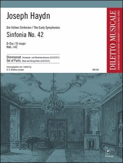 Sinfonie D-Dur Nr.42 Hob.I:42 . für Orchester Stimmenset