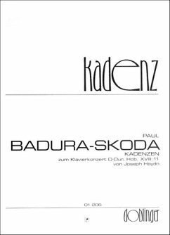 Cover Kadenzen zum Klavierkonzert D-Ddur Hob.XVIII:11 Badura-Skoda, Paul, bearb.