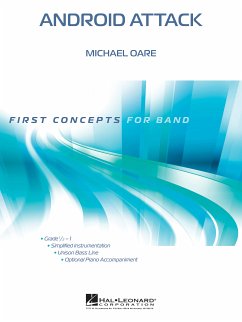 Michael Oare, Android Attack Concert Band/Harmonie Partitur + Stimmen