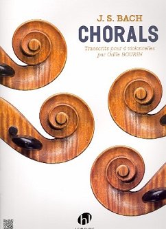Cover Chorals pour 4 violoncelles partition et parties