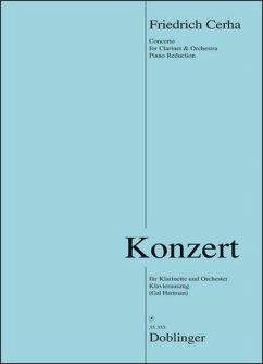 Konzert für Klarinette und Orchester für Klarinette und Klavier