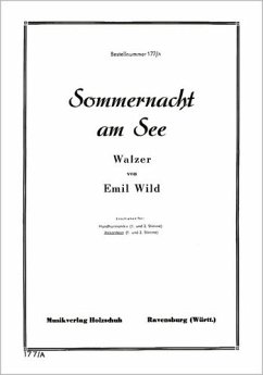 Cover Sommernacht am See Walzer für Akkordeon (mit 2. Stimme)