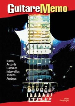 Cover Bruno Desgranges, Guitare Memo Gitarre Buch