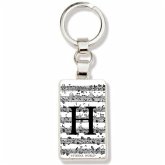 Letter Keyring - H