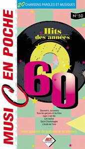 Cover Music En Poche Les Années 60 Chant et piano et/ou guitare (Music En Poche/Easy)