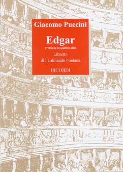 Cover G. Puccini Edgar Libretti (Opere)