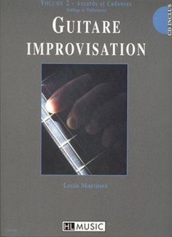 Cover Guitare improvisation vol.2 - Accords et Candeces (+CD) pour guitare