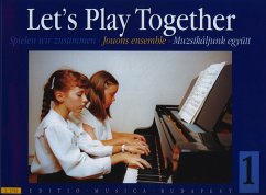 Cover Let's play together Stücke klassischer und romantischer Komponisten für Klavier zu 4 Händen (ohne Oktavgriffe)