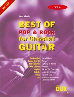 Cover Best Of Pop & Rock for Classical Guitar 4