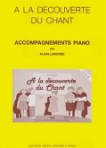 KLEIN Yves A la découverte du chant (acc. piano) formation musicale Partition
