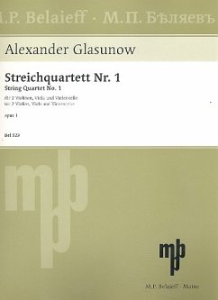 Streichquartett Nr.1 op.1 Stimmen