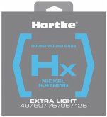 Extra Light, 5 String set (40, 60, 75, 95, 125)