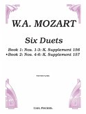 Six Duets Nos. 4-6 K. Supplement 157 Six Duets Nos. 4-6 K. Supplement 157
