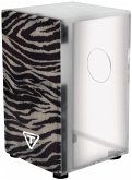 Tycoon: Acrylic Cajon - White Tiger Front Plate Tycoon: Acrylic Cajon - White Tiger Front Plate