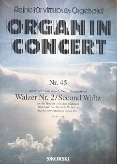 Cover Walzer Nr.2 aus der Suite Nr.2 für Jazzorchester für Orgel
