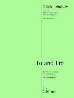 Cover To and Fro für Trompete (Flügelhorn) und Marimba (Vibraphon) Partitur und Stimmen