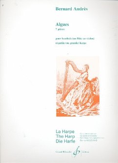 Cover Algues 7 pičces pour hautbois (fl, vl) et petite ou grande harpe