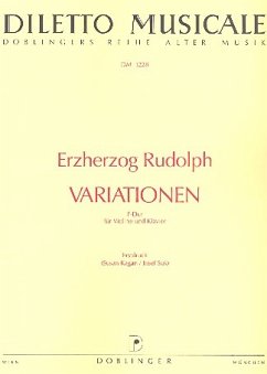 Cover Variationen F-Dur für Violine und Klavier