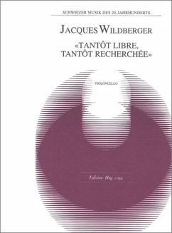 Cover Wildberger, Jacques Tant't libre tant't recherch' Violoncello