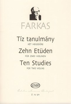 Cover 10 ETUEDEN FUER 2 VIOLINEN