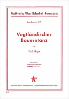 Cover Kluge, K. Vogtländischer Bauerntanz Akkordeon