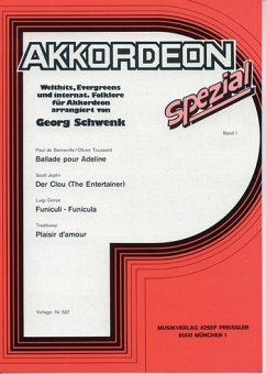 Cover Akkordeon spezial Band 1 Welthits und Evergreens für Akkordeon