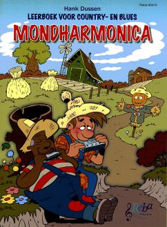 Cover Leerboek voor Country & Blues Harmonica