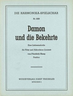 Haag, Friedrich Damon und die Bekehrte Akkordeonorchester Partitur