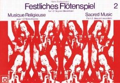 Cover Festliches Flötenspiel Band 2 für 2 Sopranblockflöten