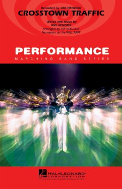 Cover Jimi Hendrix, Crosstown Traffic Marching Band Partitur + Stimmen