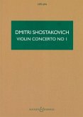 Concerto op.77 for violin and orchestra study score