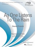 French, Daniel As One Listens To The Rain Blasorchester Partitur und Stimmen