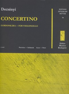 Cover CONCERTINO FUER VIOLONCELLO, STREICHORCHESTER UND KLAVIER PARTITUR+STIMMEN